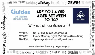 Poster for St. Paul's Guides