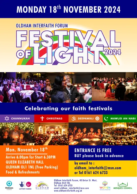 Poster for the Festival of Light